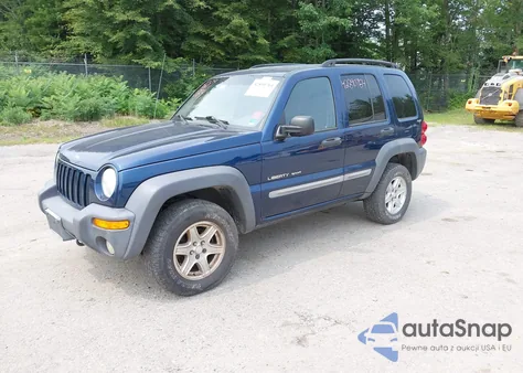 2002 Jeep Liberty Sport из США, поврежденный, VIN 1J4GL48KX2W239939
